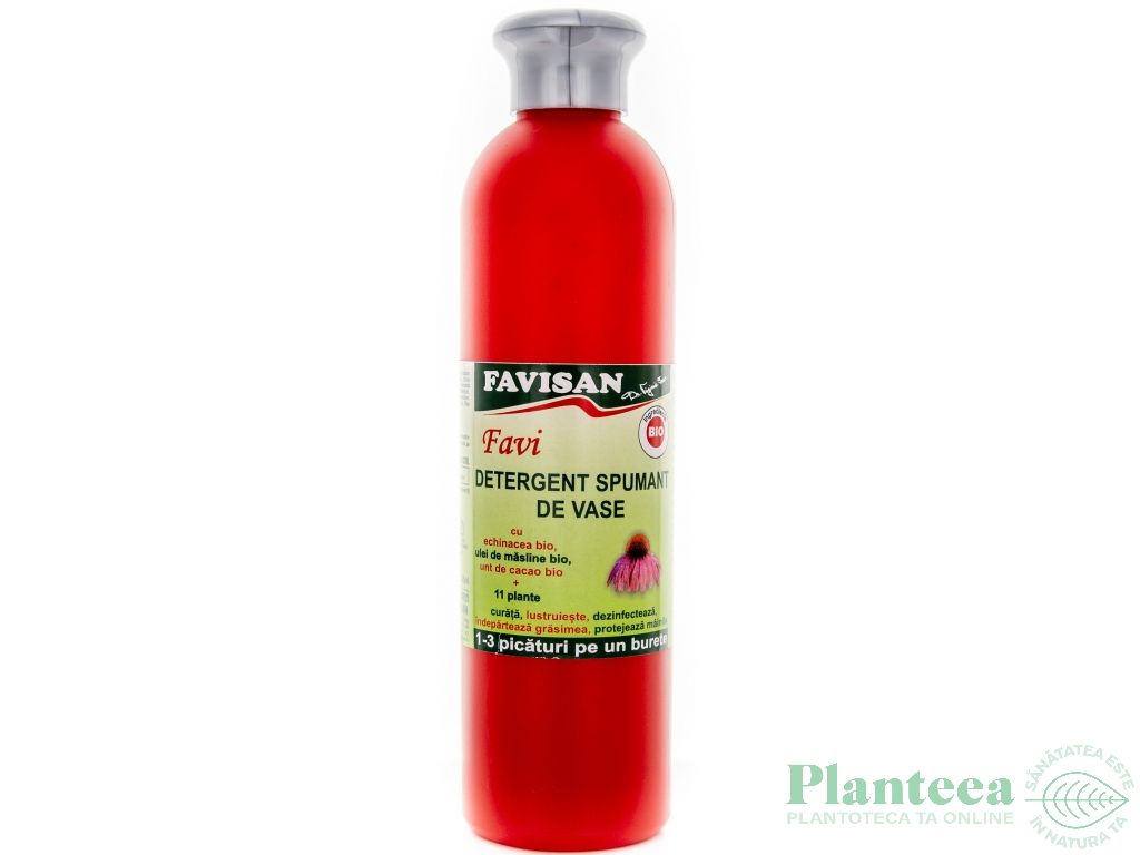 Detergent lichid spumant vase 250ml - FAVISAN