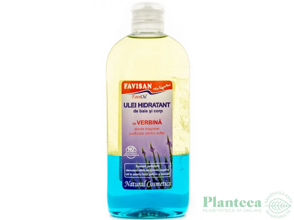 Ulei baie corp hidratant verbina 300ml - FAVISAN