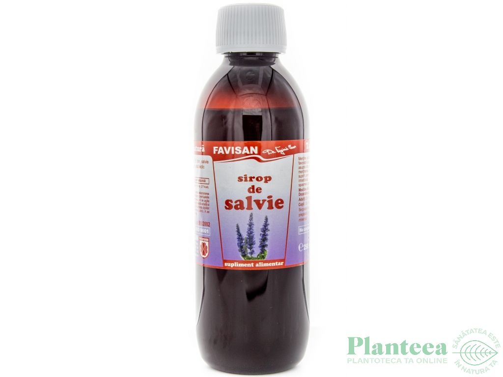 Sirop salvie 250ml - FAVISAN