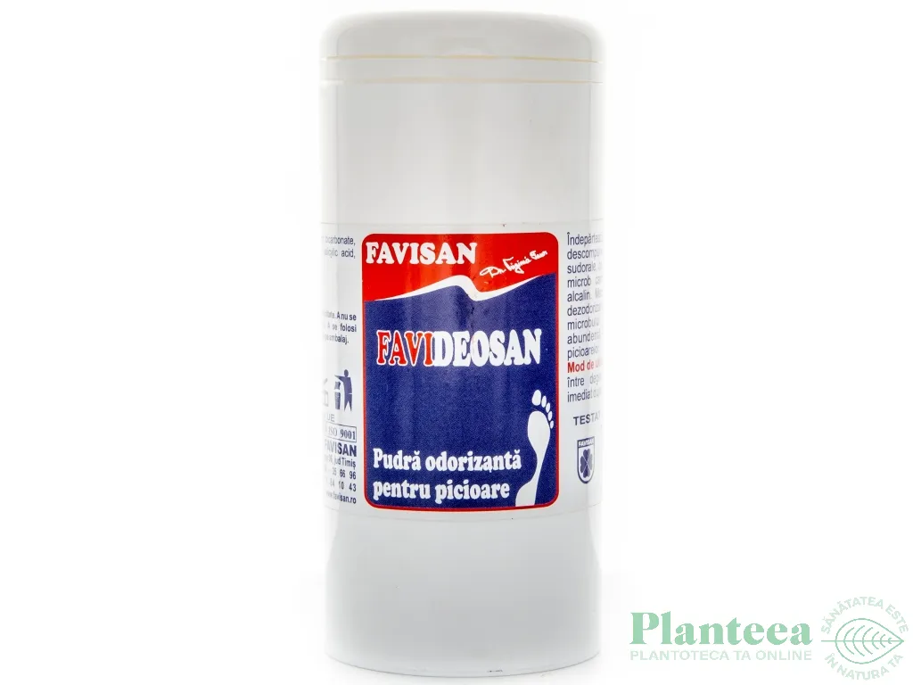 Pudra picioare odorizanta 77g - FAVISAN
