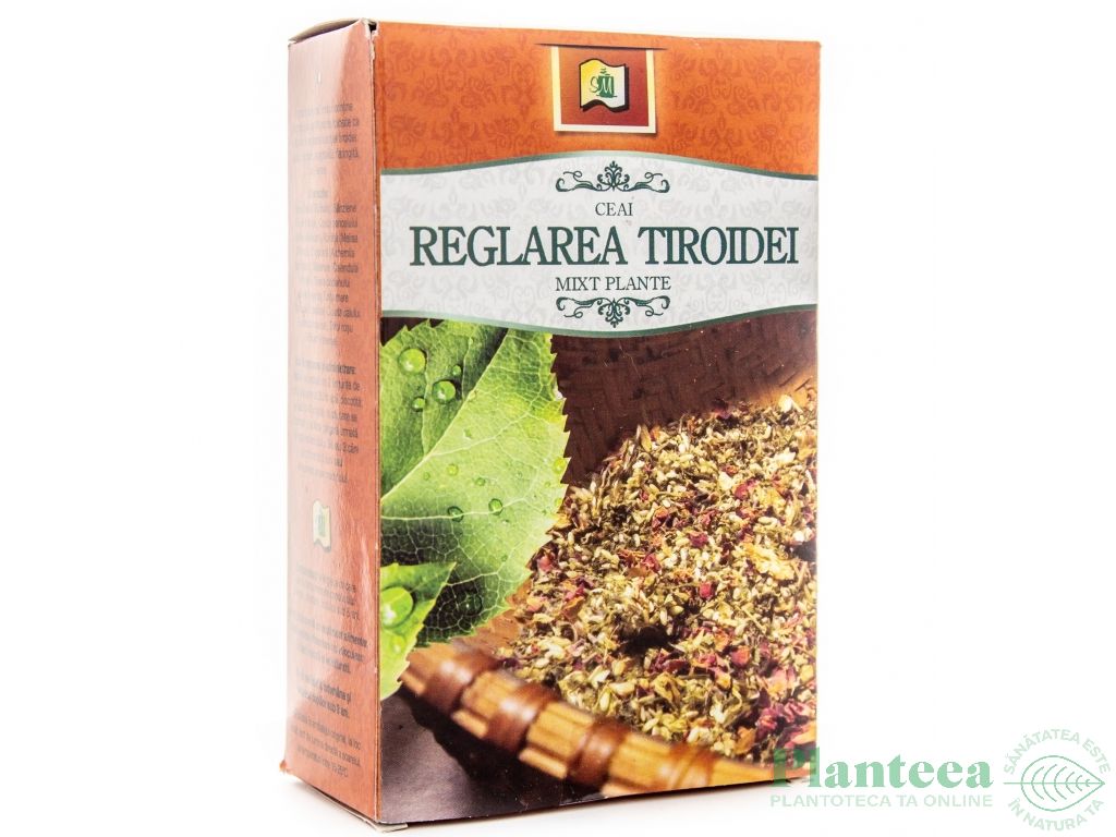 Ceai Reglarea Tiroidei 50g - STEFMAR