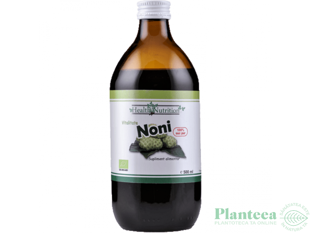 Suc noni pur bio 500ml - HEALTH NUTRITION