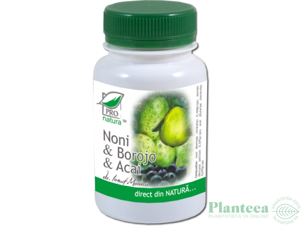 Noni borojo acai 60cps - MEDICA