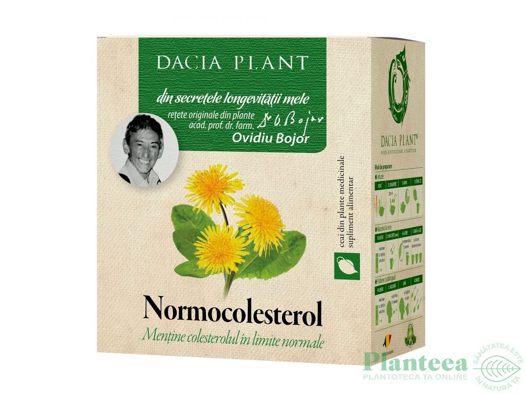 Ceai normocolesterol 50g - DACIA PLANT