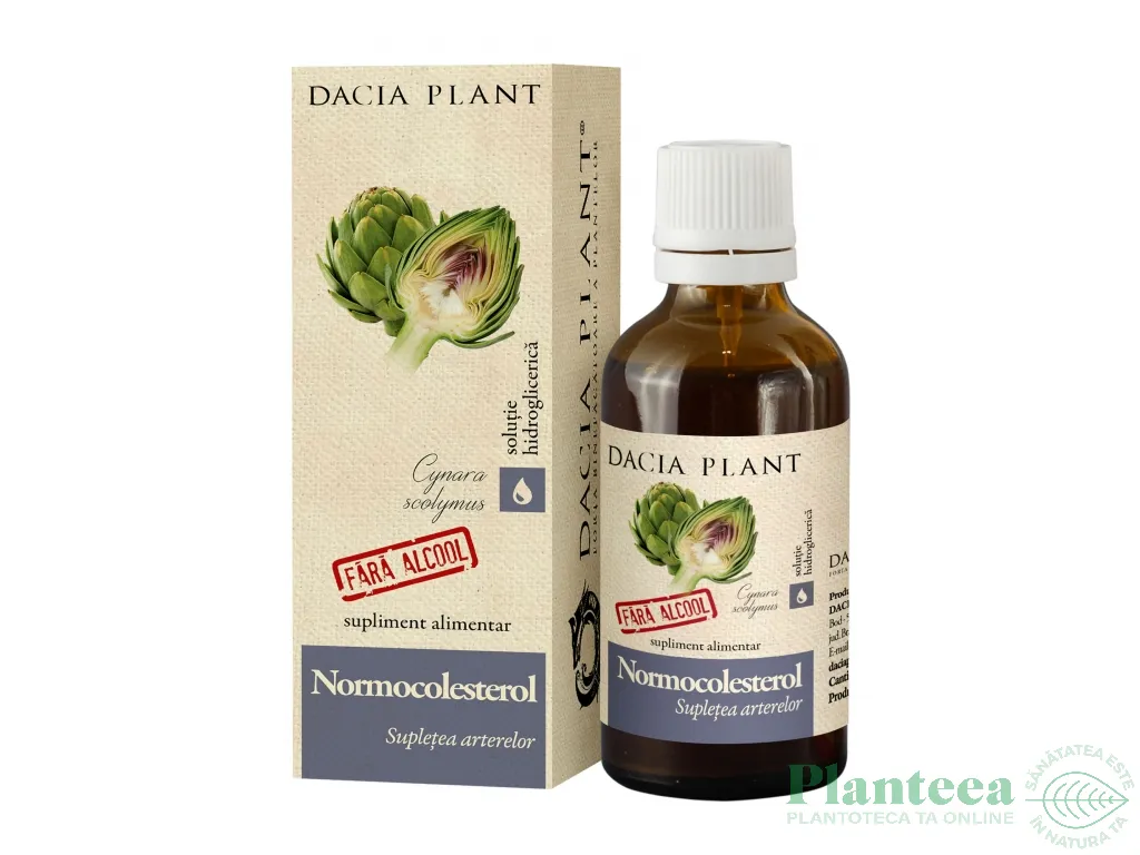 Extract hidrogliceric NormoColesterol 50ml - DACIA PLANT