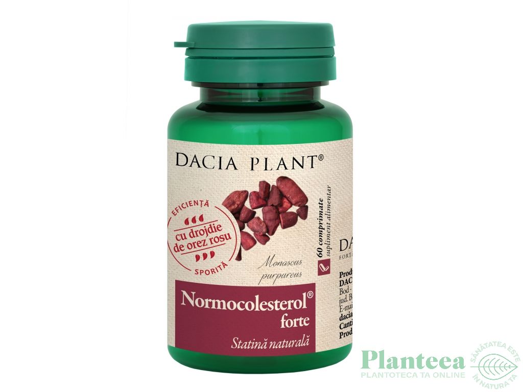 Normocolesterol forte 60cp - DACIA PLANT