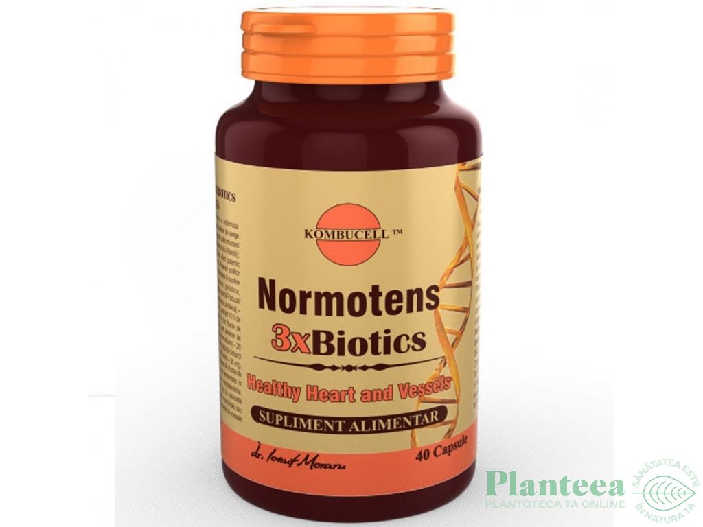 Normotens 3xbiotics 40cps - KOMBUCELL