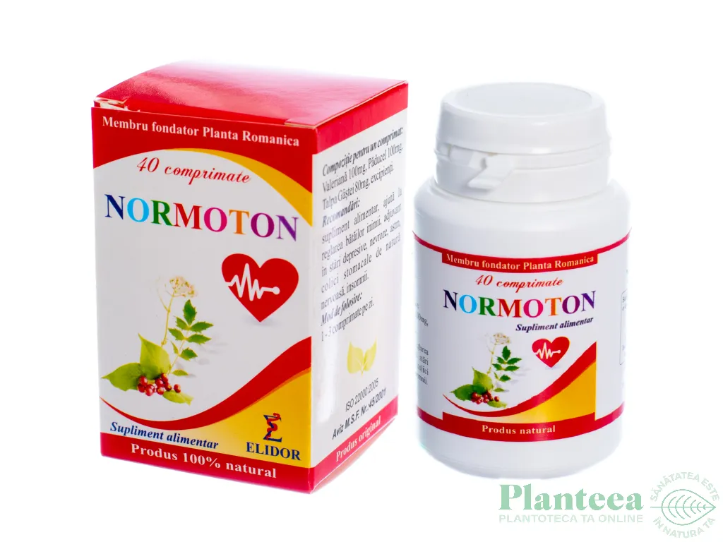 NormoTon [Calmant nervos] 40cp - ELIDOR