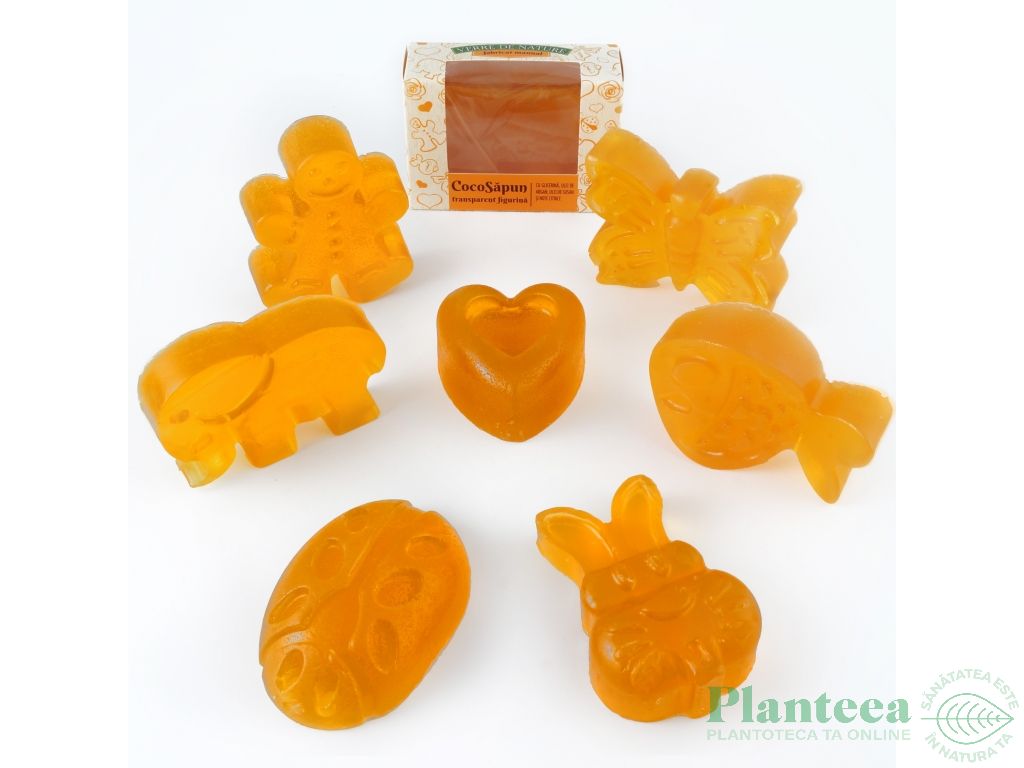 Sapun transparent Coco argan susan note citrice 50g - VERRE DE NATURE