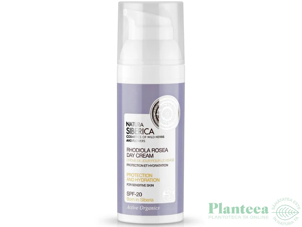 Crema zi ten sensibil protectoare hidratanta 50ml - NATURA SIBERICA