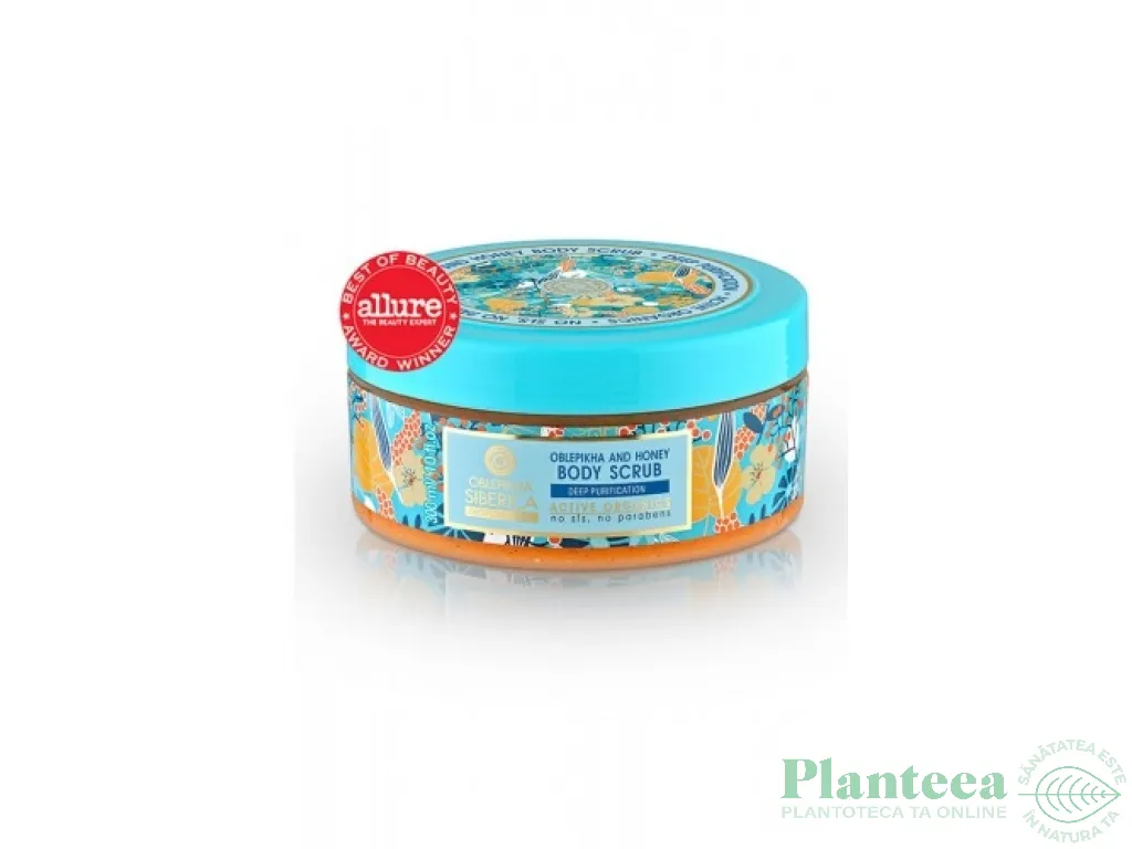 Scrub corp exfoliant ulei catina miere 300ml - OBLEPIKHA SIBERICA