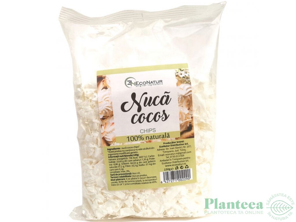 Cocos chips 150g - ECONATUR