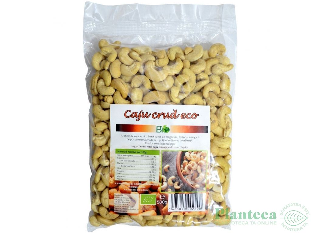 Caju crud intreg eco 500g - DECO ITALIA