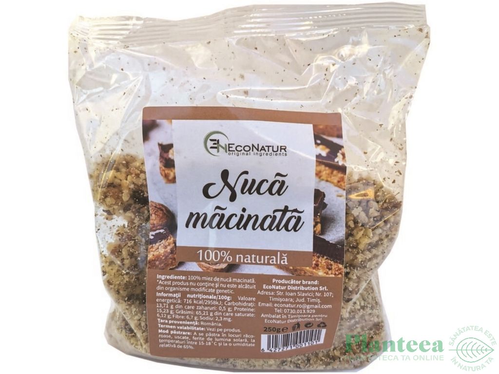 Miez nuca macinata 250g - ECONATUR