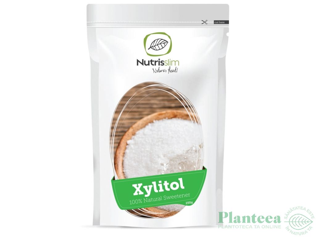 Xylitol mesteacan cristalizat 250g - NUTRISSLIM