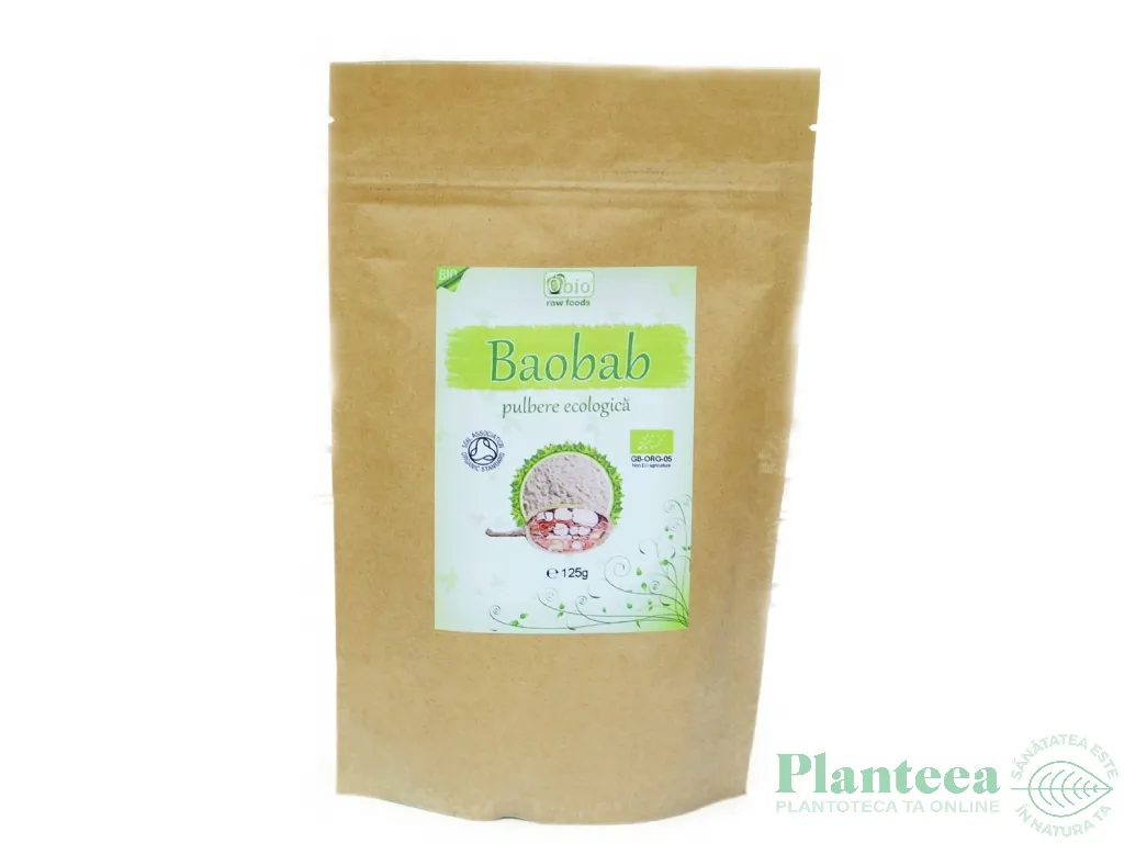 Pulbere baobab eco 150g - PLANET BIO