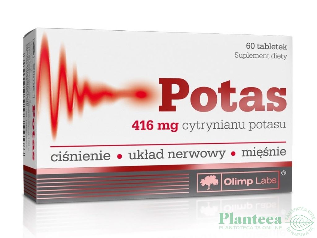 Potas 416mg 60cp - OLIMP