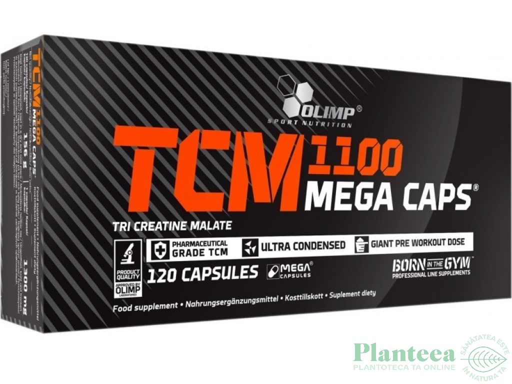 Creatina malat TCM 1100 mega 120cps - OLIMP