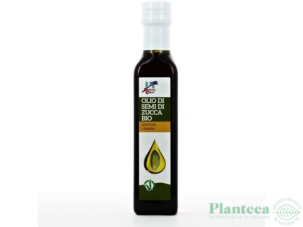 Ulei seminte dovleac eco 250ml - LA FINESTRA SUL CIELO