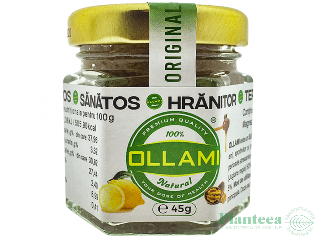 Pasta miere nuca lamaie Ollami 45g - OLLAMI