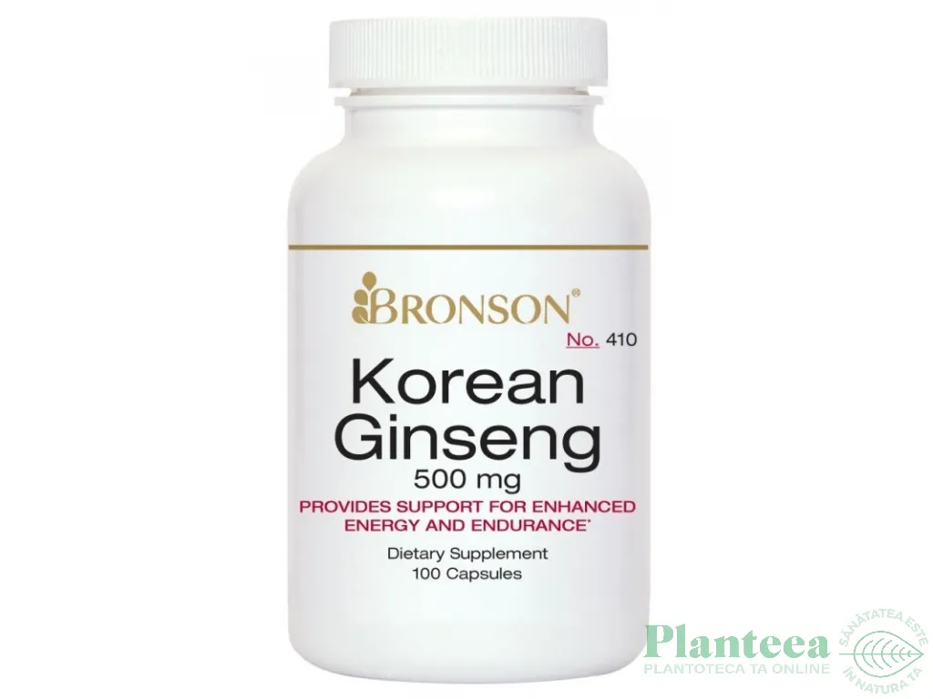 Ginseng coreean 500mg 100cps - BRONSON
