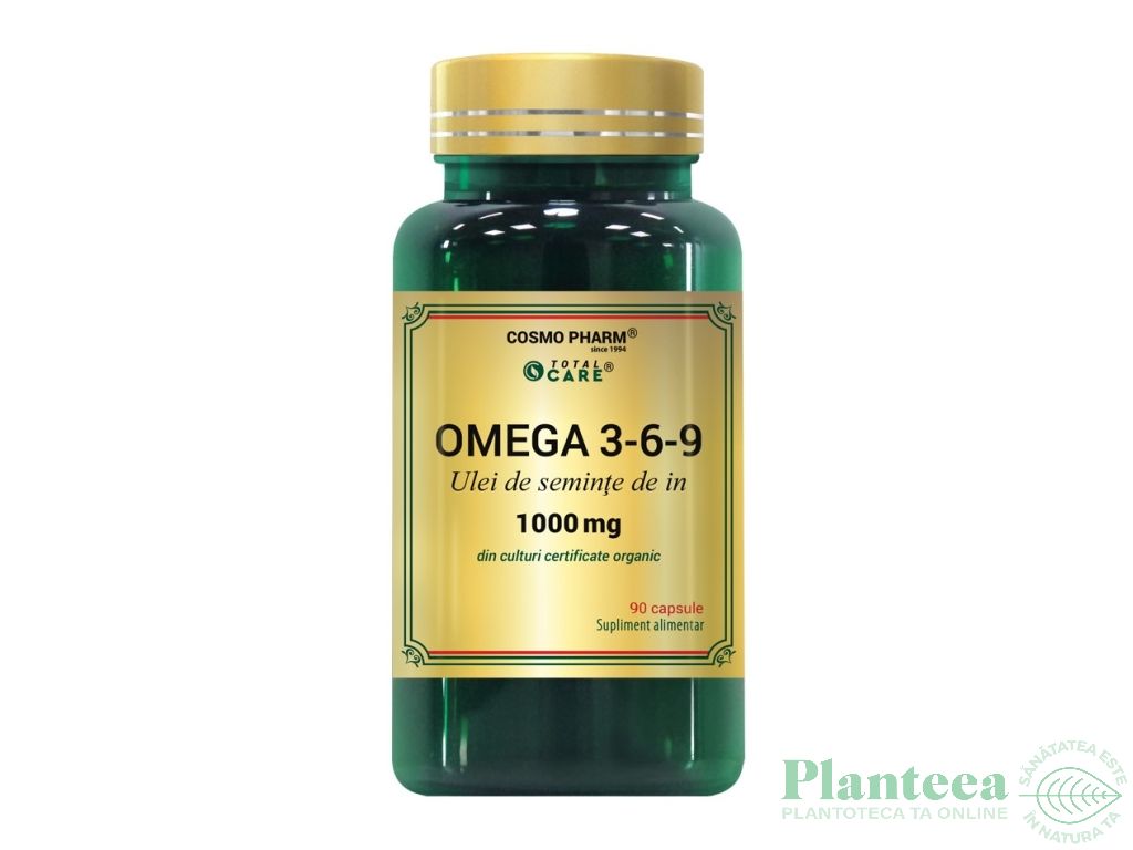 Omega369 ulei seminte in 1000mg 90cps - COSMO PHARM