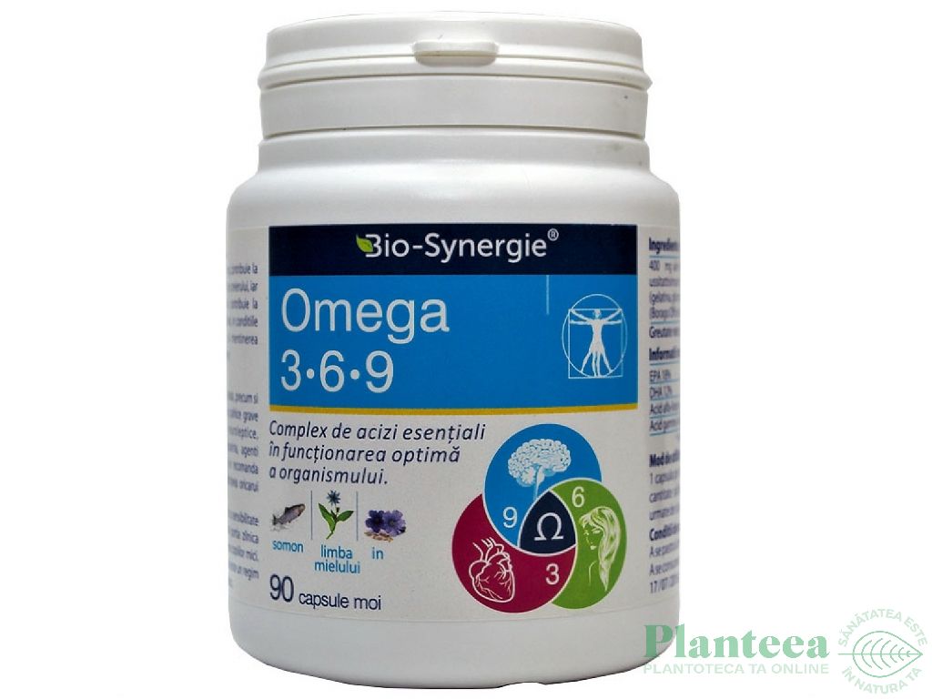 Omega369 1000mg 90cps - BIO SYNERGIE