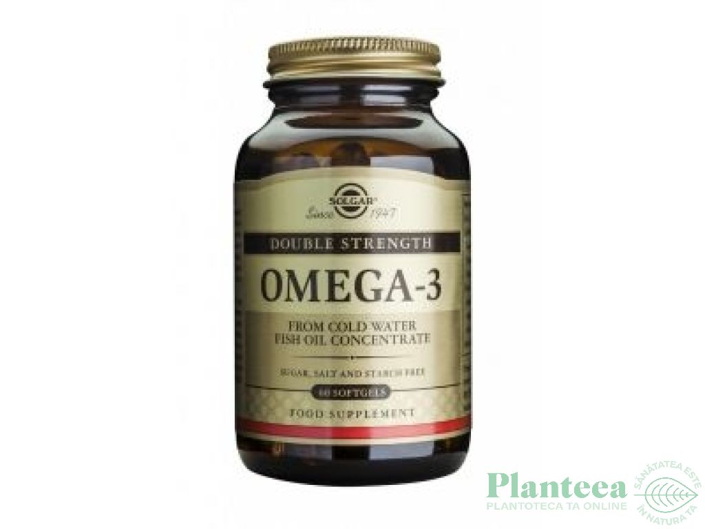 Omega3 double strength 60cps - SOLGAR