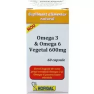 Omega3 omega6 vegetal 600mg 60cps - HOFIGAL