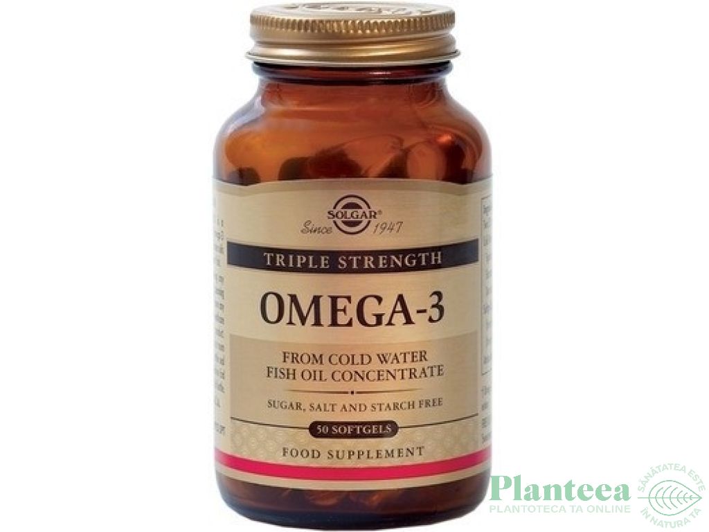 Omega3 triple strength 50cps - SOLGAR