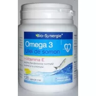 Omega3 ulei somon E 1000mg 120cps - BIO SYNERGIE