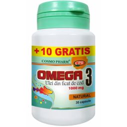 Omega3 ulei ficat cod 1002mg 30cps - COSMO PHARM