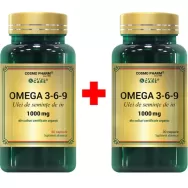 Pachet Omega369 ulei seminte in 1000mg 60+30cps - COSMO PHARM