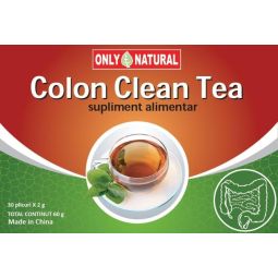 Ceai colon clean 30dz - ONLY NATURAL