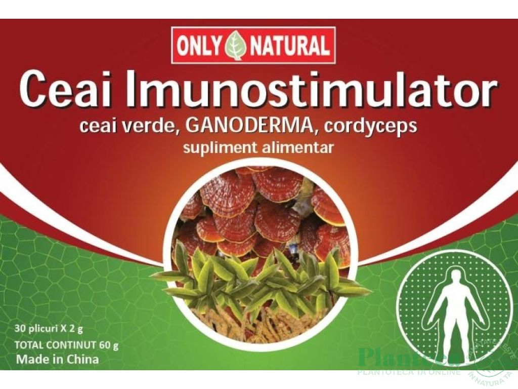 Ceai imunostimulator 30dz - ONLY NATURAL