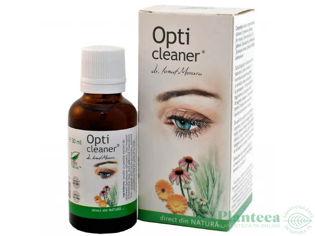 Solutie curatare ochi Opti cleaner 30ml - MEDICA