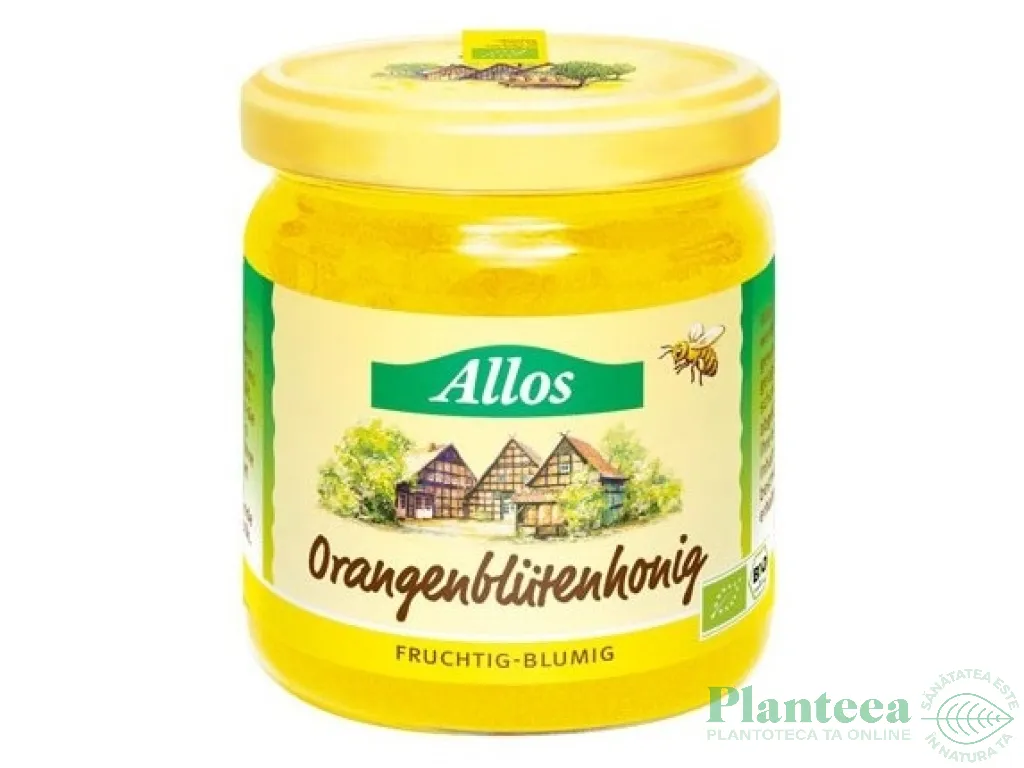 Miere flori portocale 500g - ALLOS
