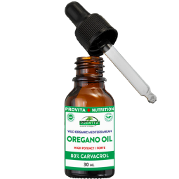 Ulei oregano salbatic mediteranean Forte 80% Carvacrol 30ml - PROVITA NUTRITION