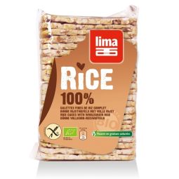 Rondele expandate orez cu sare eco 130g - LIMA