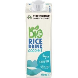 Lapte orez cocos eco 250ml - THE BRIDGE