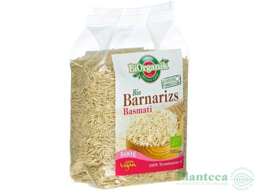 Orez basmati integral eco 500g - BIORGANIK