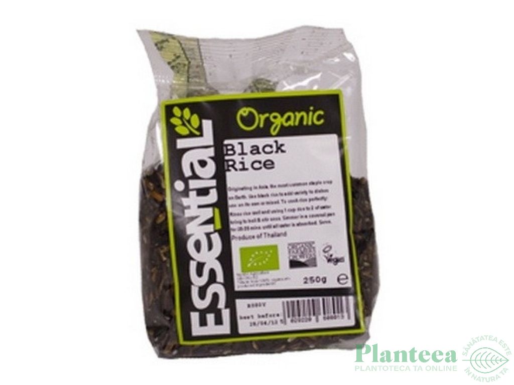 Orez negru eco 250g - ESSENTIAL ORGANIC