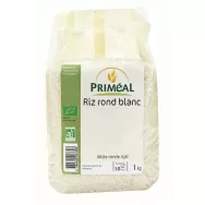 Orez bob rotund alb eco 1kg - PRIMEAL