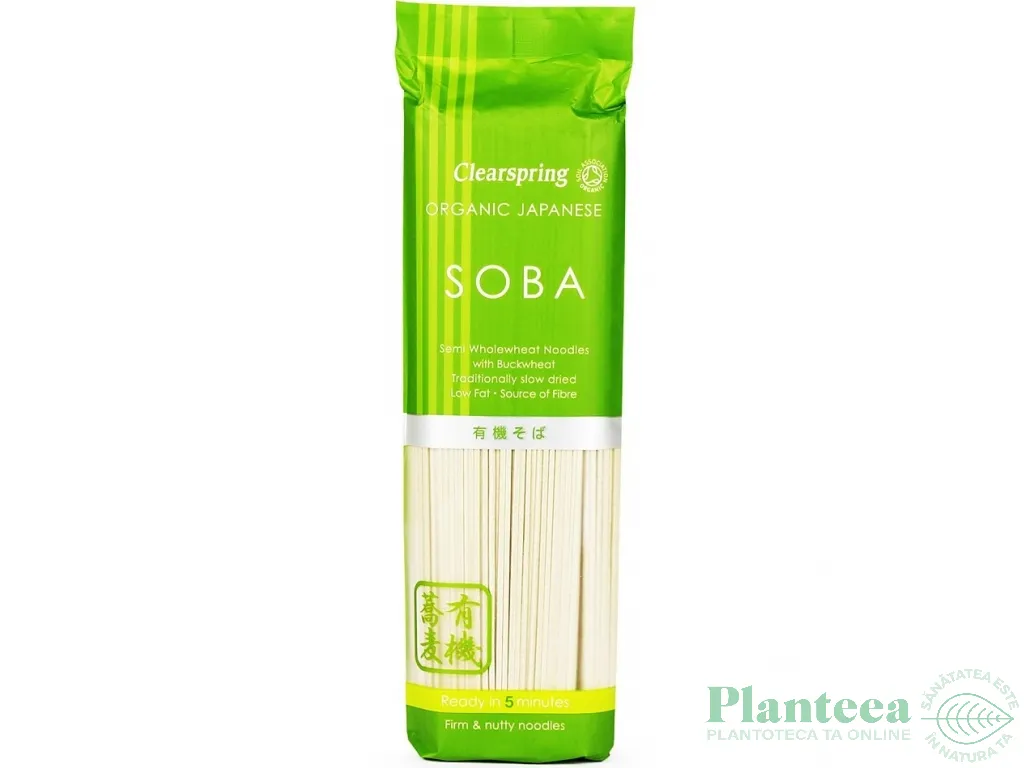 Paste taitei subtiri grau hrisca Soba eco 200g - CLEARSPRING