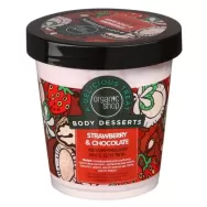 Spuma corp hidratanta capsuni ciocolata Body Desserts 450ml - ORGANIC SHOP