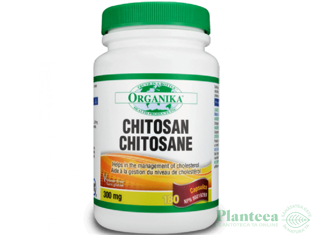 Chitosan 300mg 180cps - ORGANIKA HEALTH