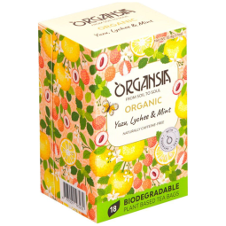 Ceai yuzu lychee menta organic 18dz - ORGANSIA