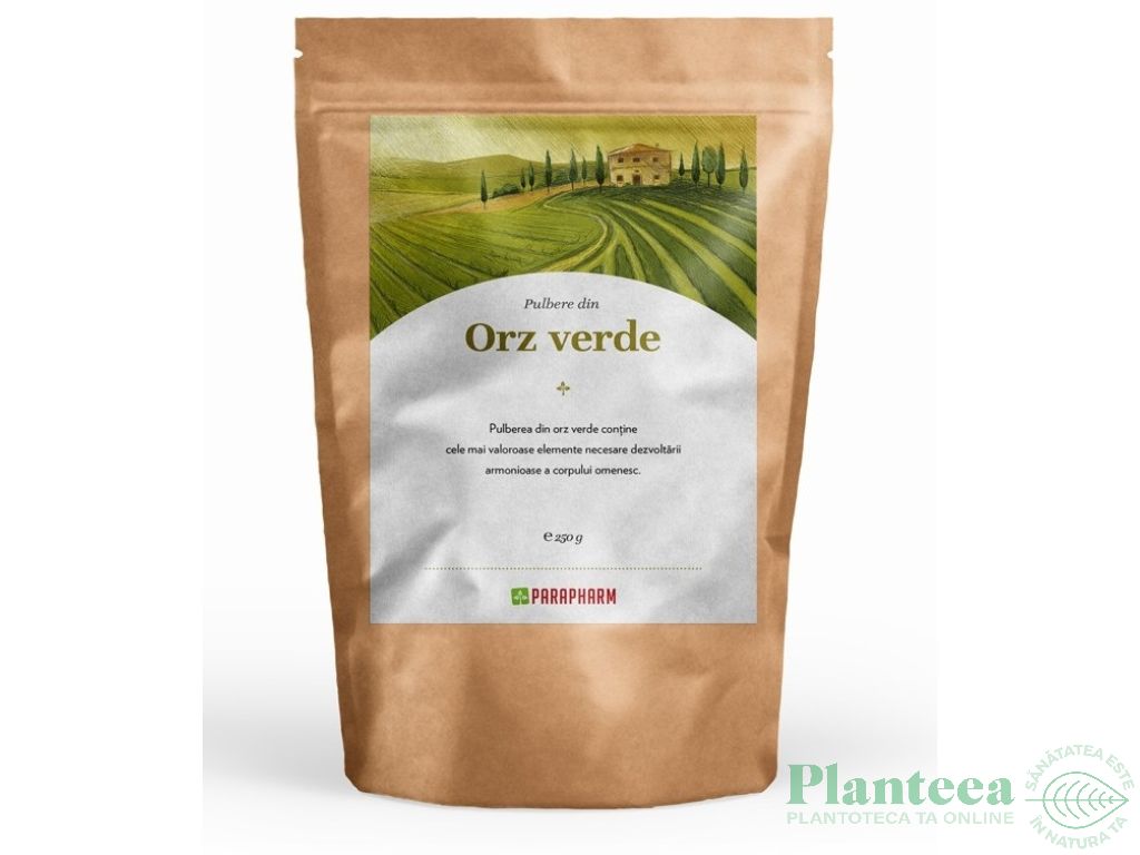 Pulbere orz verde 250g - PARAPHARM