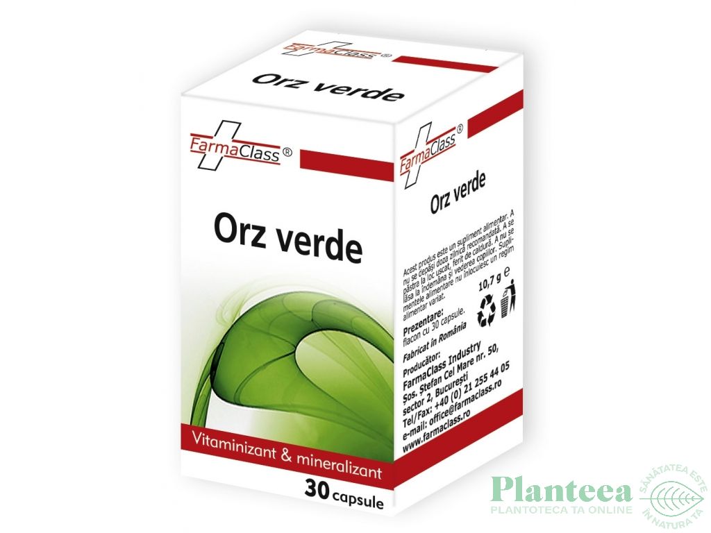 Orz verde 30cps - FARMACLASS