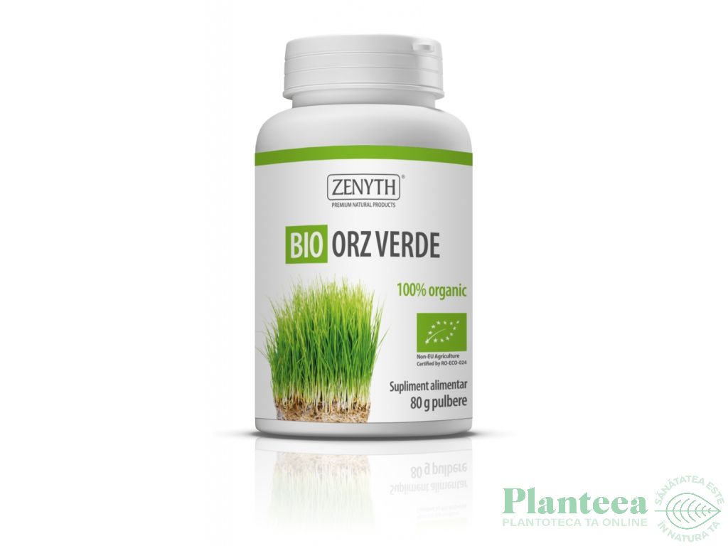 Pulbere orz verde bio 80g - ZENYTH